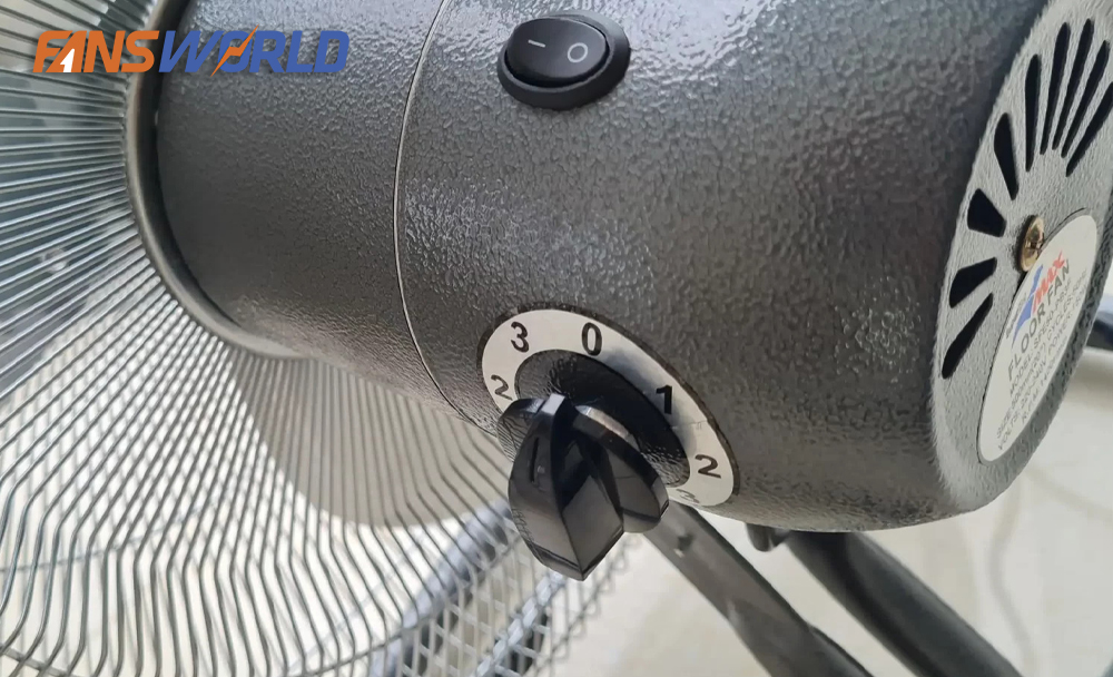 3 cấp độ gió điều chỉnh