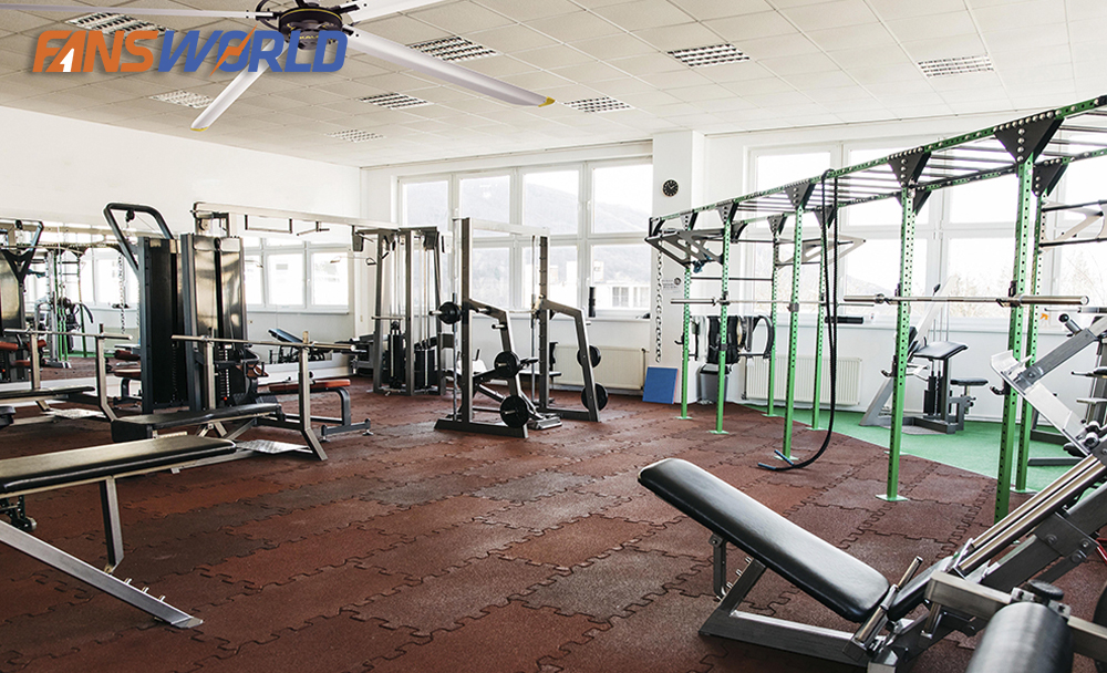Ứng dụng thực tế của quạt trần công nghiệp 5 cánh HVLS-D3AAS35 Kale