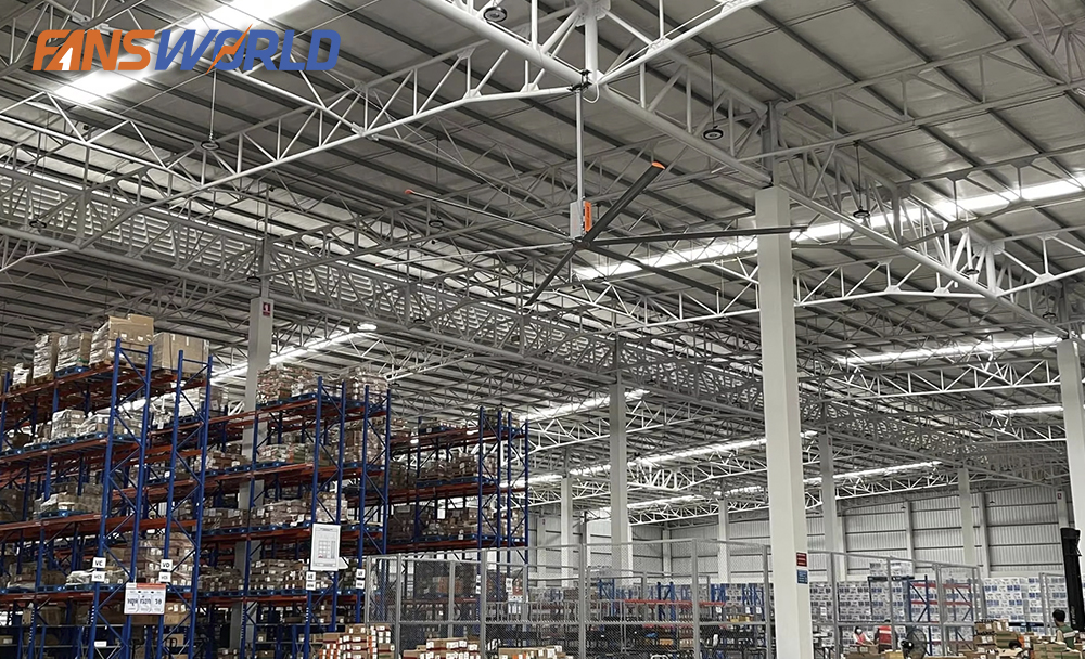 Lợi ích quạt trần công nghiệp RTF-DF-6E