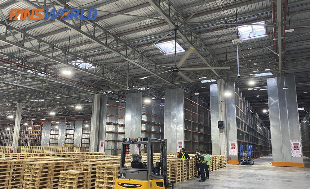 Quạt trần công nghiệp giá rẻ Zephyrus Z không cần bảo trì