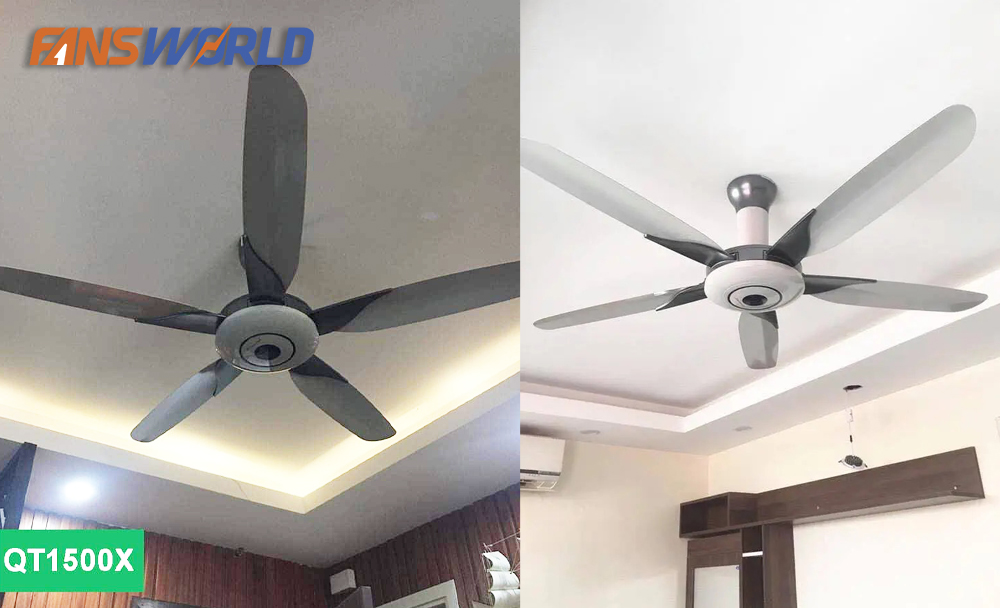 Quạt trần Vinawind 5 cánh QT1500X ứng dụng thực tế