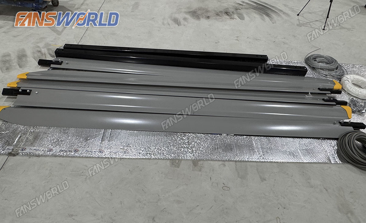 Cánh Quạt trần HVLS Zephyrus 7.3m