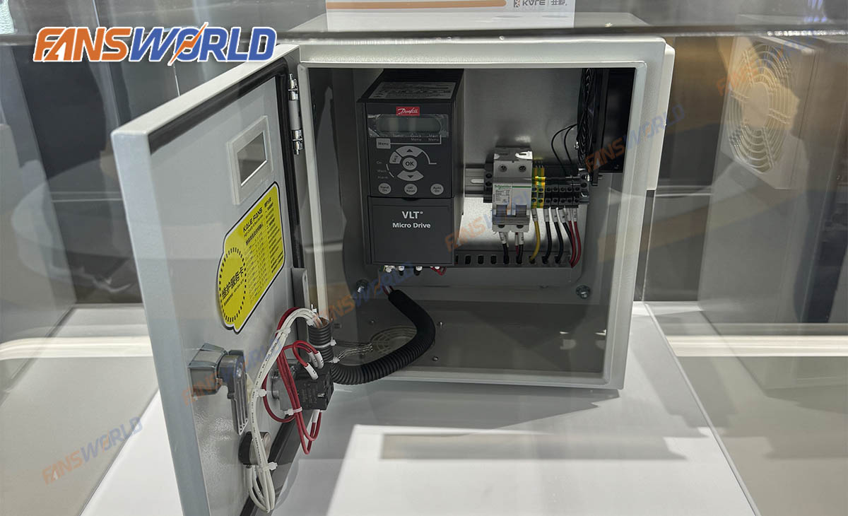 Hộp điều khiển của Quạt trần HVLS Zephyrus 6.1m
