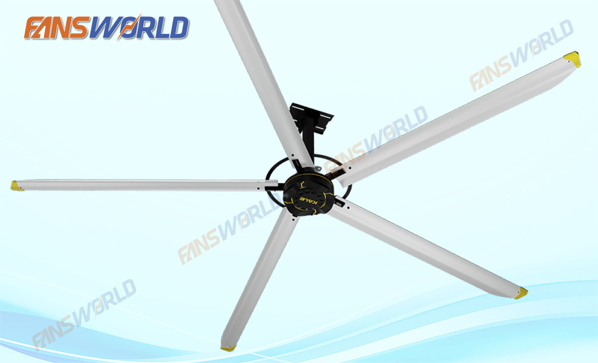 Quạt trần HVLS Zephyrus 5.5m thế hệ cũ