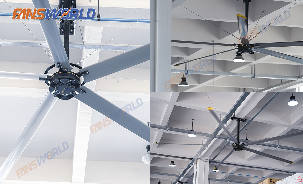 Quạt trần HVLS Zephyrus 5.5m
