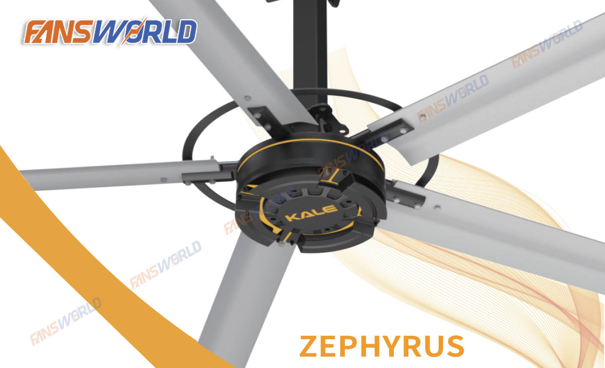 Quạt trần HVLS Zephyrus 6.1m