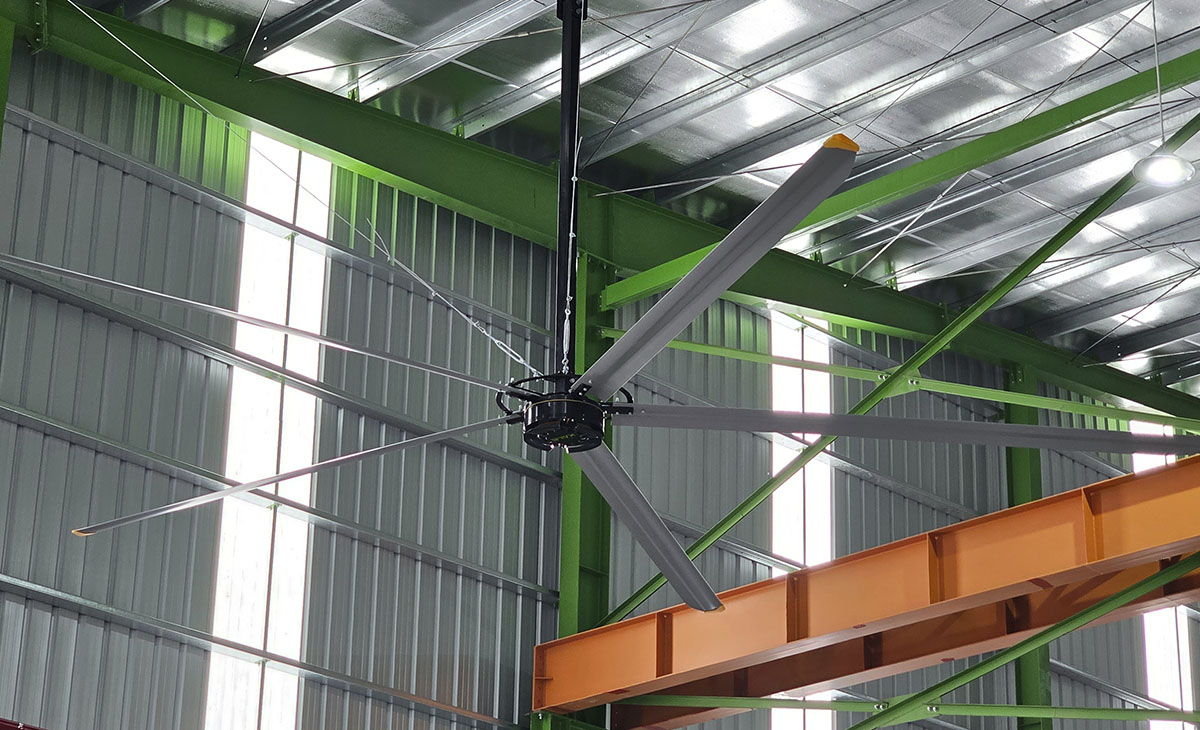Tổng thể Quạt trần HVLS
