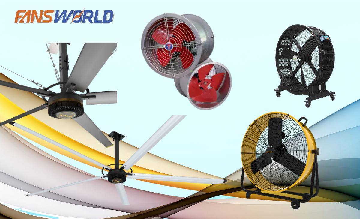 Mua quạt công nghiệp uy tín tại Fansworld
