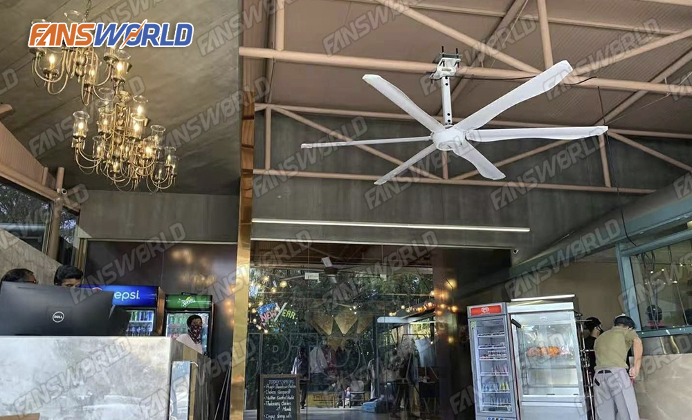 Quạt trần cho quán cafe